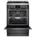 EFS6010APDFB Euromaid  60cm 11 Function Pyrolytic Dual Fuel Freestanding Cooker 